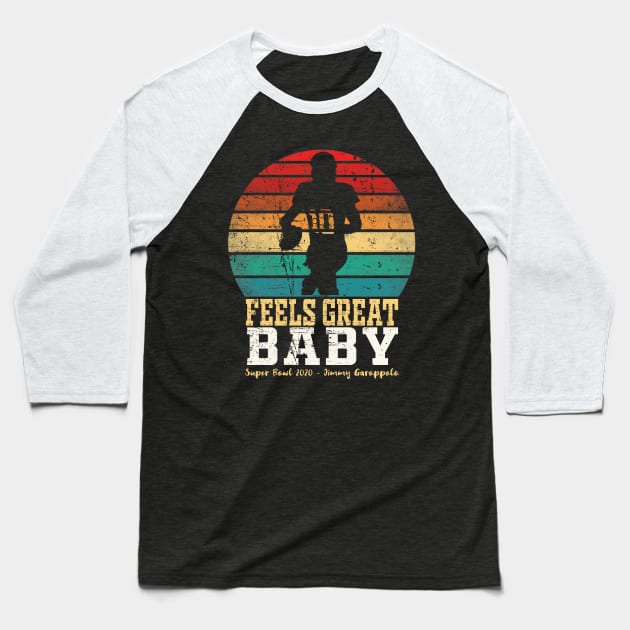 Jimmy Garoppolo - Feels Great Baby Baseball T-Shirt by joyTrends